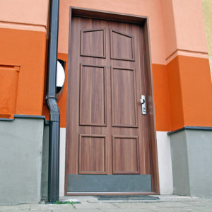 ADLO - Thermo-Sicherheitst�r ADUO, Leistenausf�hrung LB 360, Oberfl�che Geta 339, Trittschutzblech