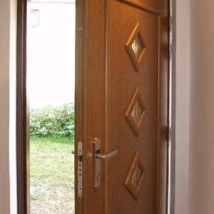 ADLO - Sicherheitst�r Teduo, verglast P551, Thermo f�r den Au�enbereich, Thermo Dreifach-Panzerglas