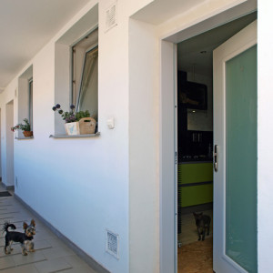 ADLO - Thermo-Au�enraumt�r ADUO, verglast P100, Pawlatschenwohnung