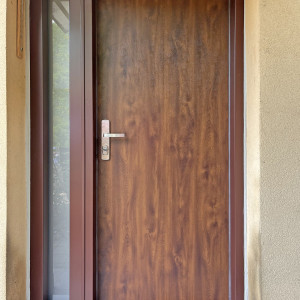 ADLO - Thermohaust�r TEJEN, Oberfl�che Termal 89E, T�rh�he 225cm, seitliches Fixteil