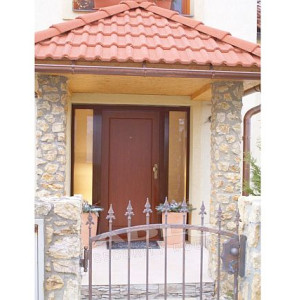 ADLO - Sicherheitst�r ADUO, Leistenausf�hrung L100, Termo Exterieur, mit seitlichen Lichtl�cken