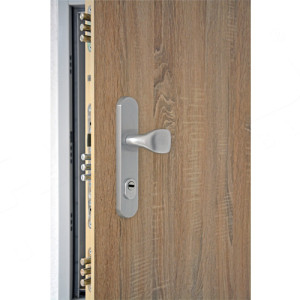 ADLO - Sicherheitst�r ARDEN, T�rendesign glatt, T�roberfl�che Eiche Noma, atypische Abmessungen