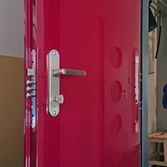 Glattausf�hrung Folie Color Furnier
