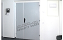 ADLO - Brandschutztür KASTO von innen, zweiflügelige, grau, B:120 x H:205 cm