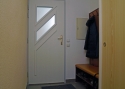 ADLO - Thermo-Sicherheitstür JUBEO, verglast P453, dreifachglas, Türoberfläche Geta 242, Glas Spotlyte