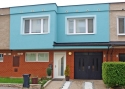 ADLO - Thermo-Sicherheitstür KASIM, verglast PS371, Einfamilienhaus in einer Reihenhausbebauung