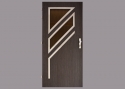 verglast, PS 453, Glas Chinchila - bronze, LP-Edelstahl, Oberfläche G-781, THERMO