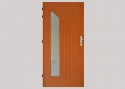 Verglast, PS 371, Glas Matelux, LOG-656, Oberfläche G-656, Oberfläche der Bänder Kastanie, THERMO