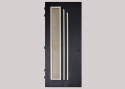 Verglast, PS 370, Glas Stopsol - bronze, LP-Edelstahl, Oberfläche RAL 7015, THERMO