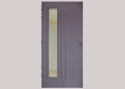 Verglast, PS 370, Glas Matelux, LOC-RAL 7015, Oberfläche RAL 7015, Oberfläche der Bänder RAL7015, Thermo