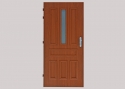 Verglast atypisch, Glas Silvit - klar, LOG 656, Oberfläche G-656, THERMO