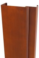 ADLO Holzdekor Türzarge DD10 NUSSBAUM DUNKEL