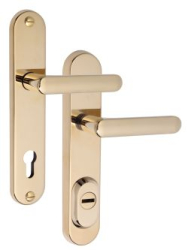 Schutzbeschlag Rostex R4, Rund, Titan glnzend, Drcker - Drcker