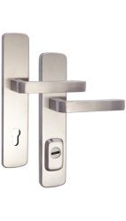 Schutzbeschlag Rostex RX4 Astra RC3, Edelstahl matt, Drcker - Drcker