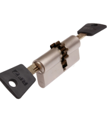 Sicherheitszylinder Resist RF7, mit Widerhaken, 85mm/30x55 Not, 5 Schlssel.