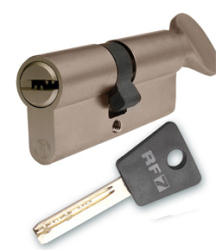 Resist RF7 Sicherheitsschloss, Daumen, 95mm/40xT55 oliv, 5 Schlssel.