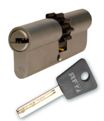 Sicherheitszylinder Resist RF7, mit Widerhaken, 90mm/35x55, 5 Schlssel.